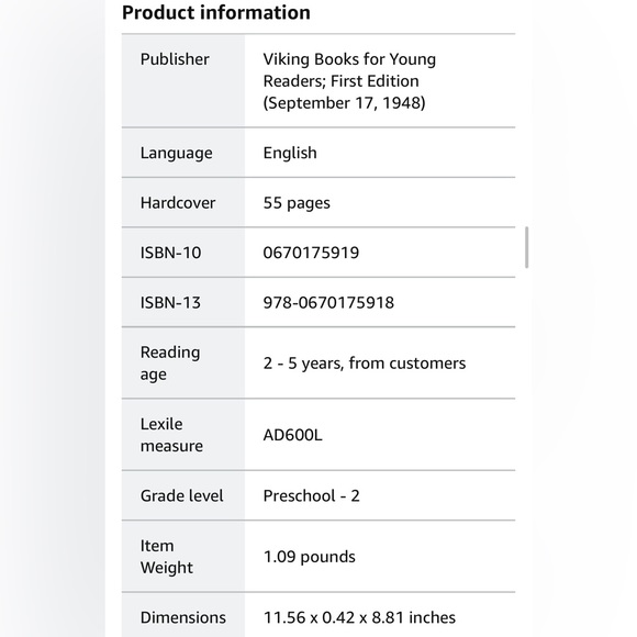 SALE❤️ Book Bundle - Blueberries For Sal & Curious George at the Aquarium - Picture 11 of 12